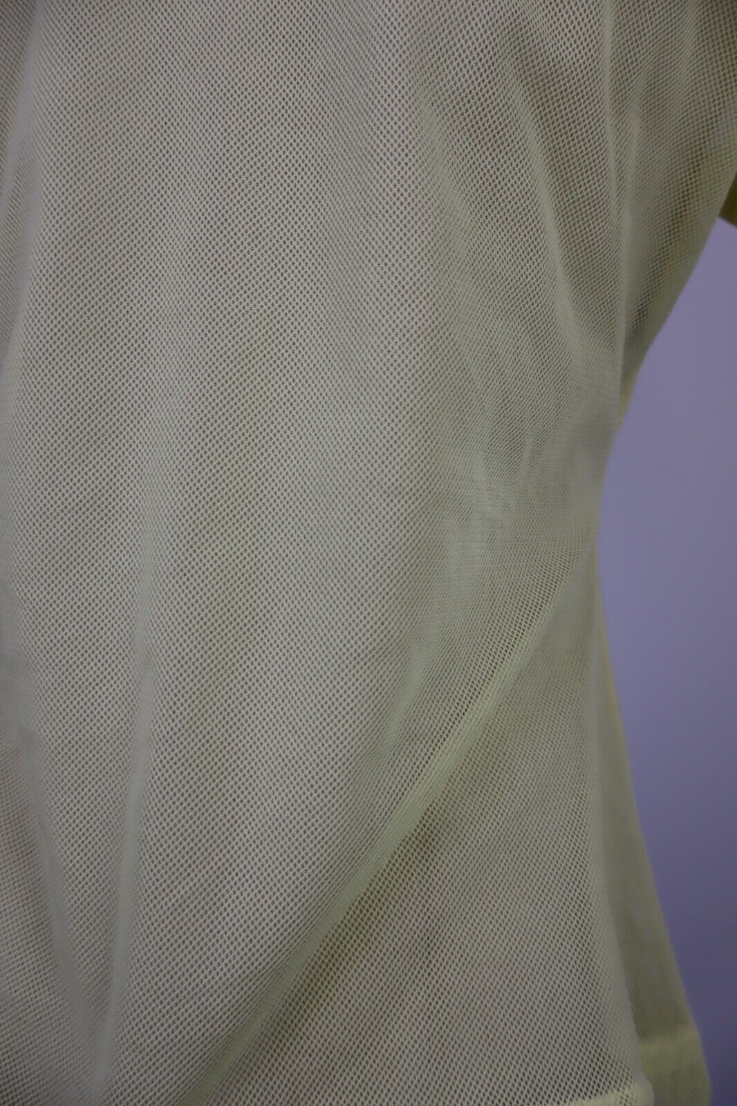 MAGLIA CROP TOP DONNA M WOMAN T-SHIRT GRUNGE A RETE CHIC VINTAGE Y2K 2000'S