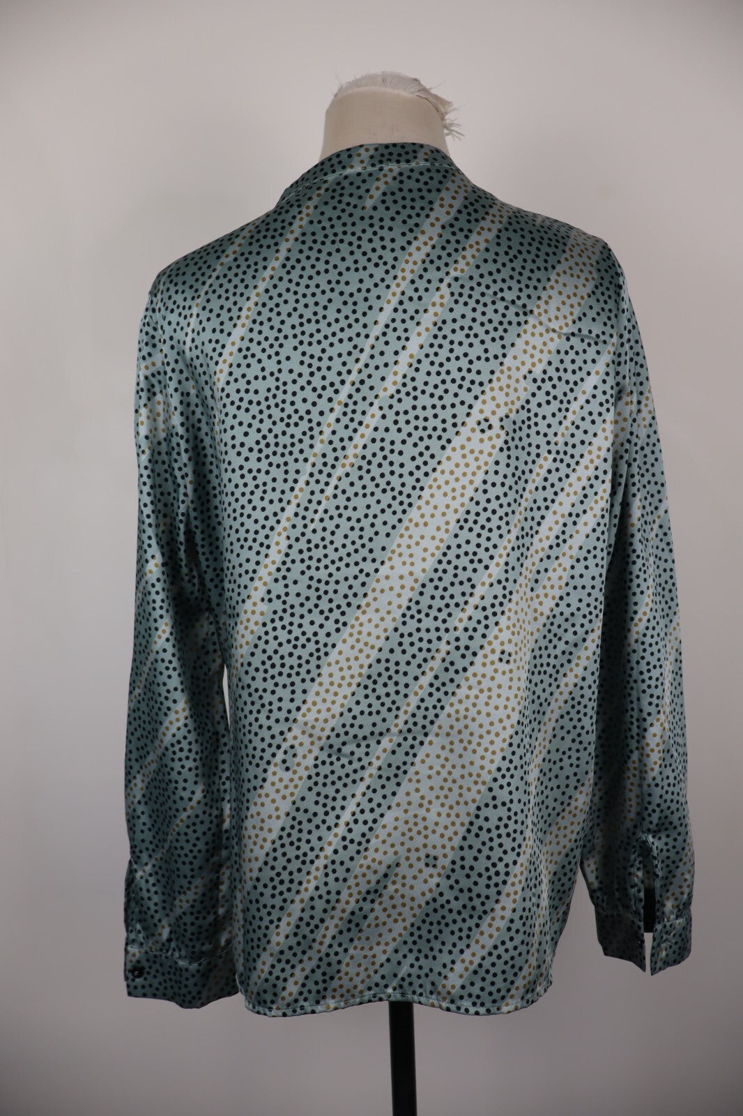 EMME MARELLA CAMICIA BLUSA DONNA TG. 44 WOMAN SHIRT CASUAL VINTAGE POIS