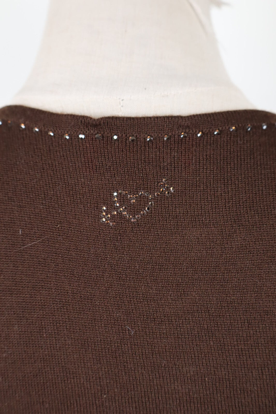 BLUMARINE BLUGIRL MAGLIA TOP DONNA TG. 42 WOMAN CASUAL VINTAGE T-SHIRT ITALY