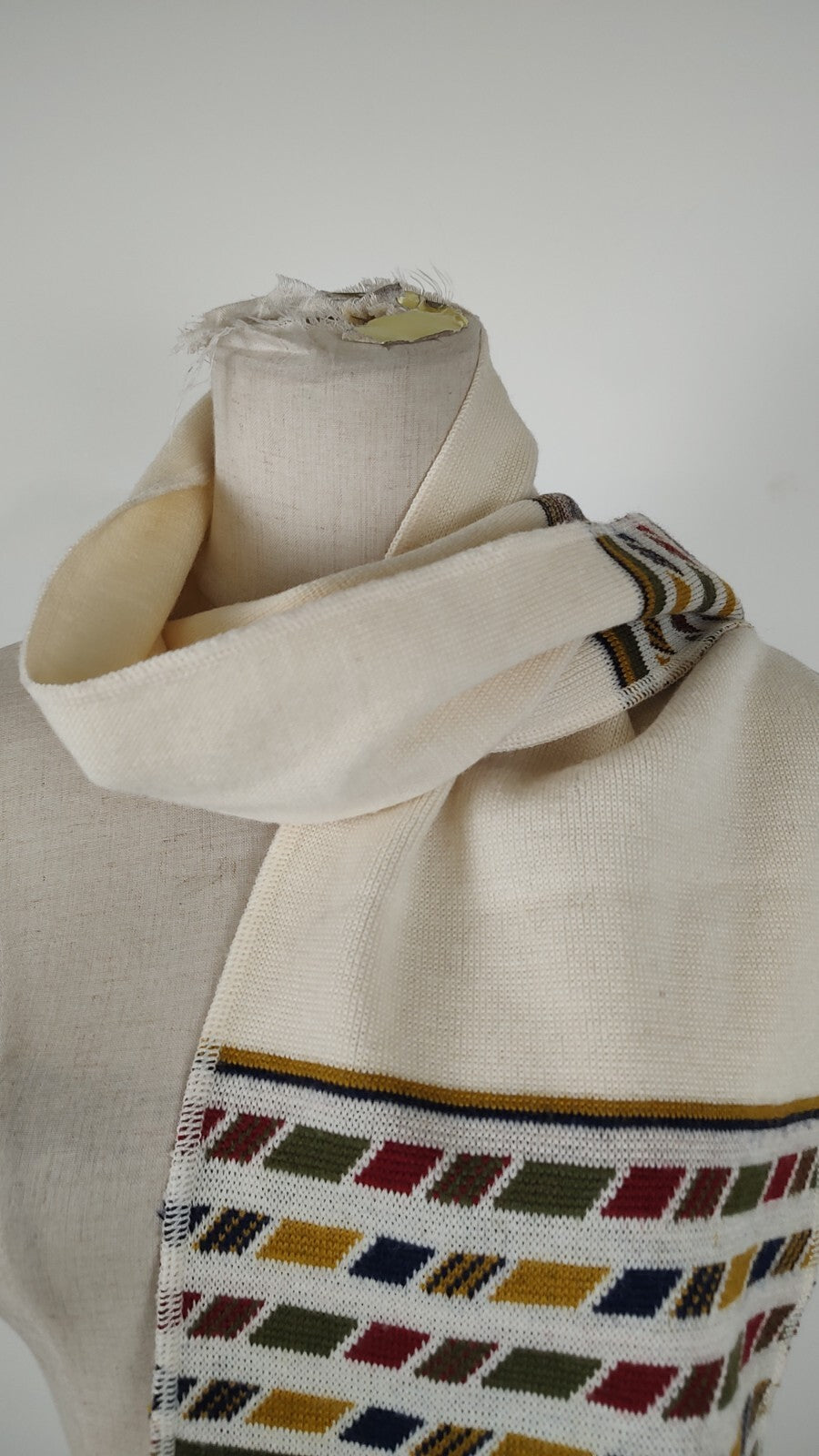 SERGIO TACCHINI SCIARPA UOMO DONNA WOMAN MAN VINTAGE CASUAL SCARF LANA