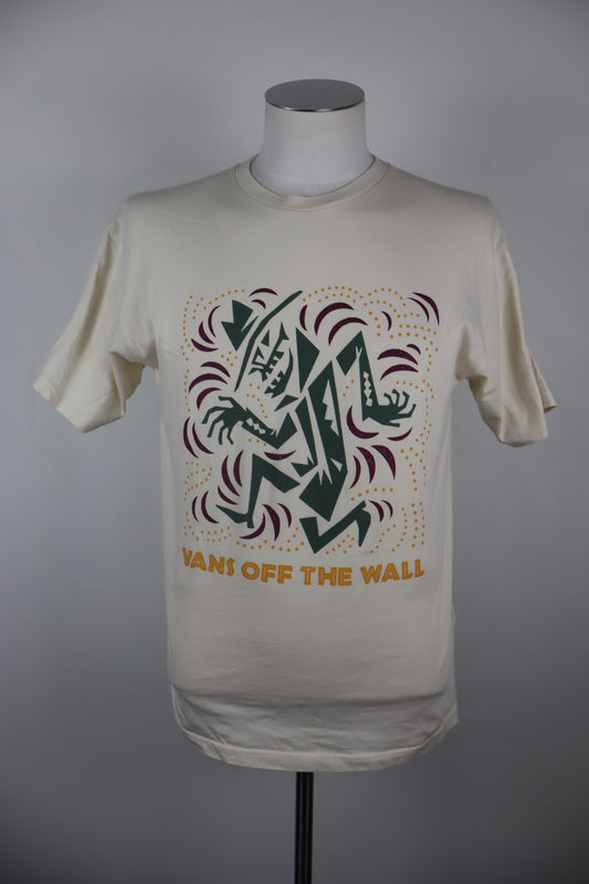 VANS MAGLIA UOMO MANICHE CORTE COTONE TG. M MAN COTTON T-SHIRT CASUAL VINTAGE