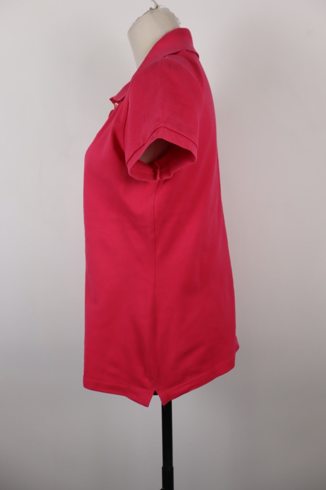 LACOSTE POLO MAGLIA DONNA COTONE TG. 44 WOMAN COTTON SHIRT CASUAL VINTAGE LOGO
