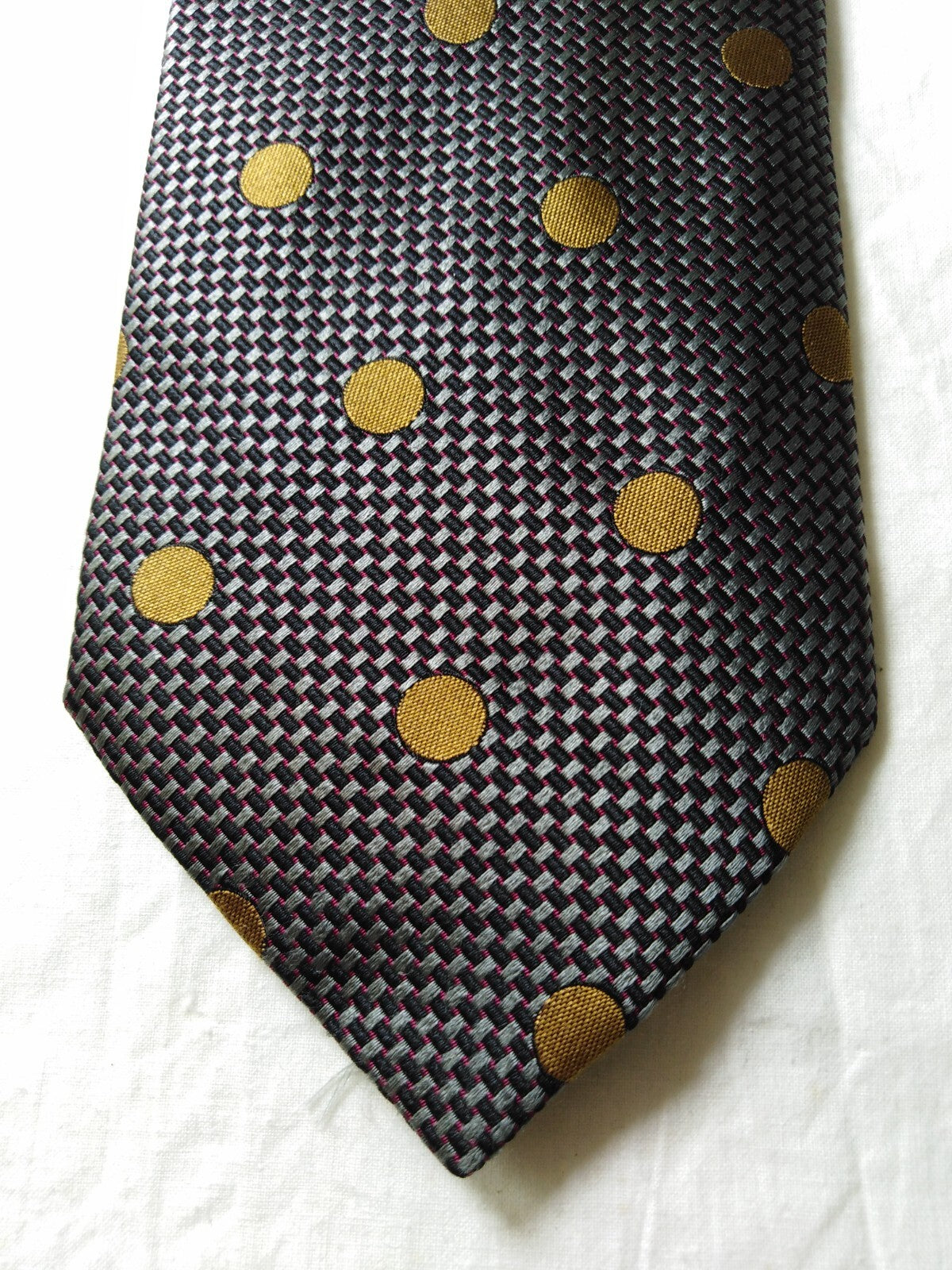 LORD BYRON 100% SILK TIE SETA CRAVATTA NECKTIE MADE IN ITALY