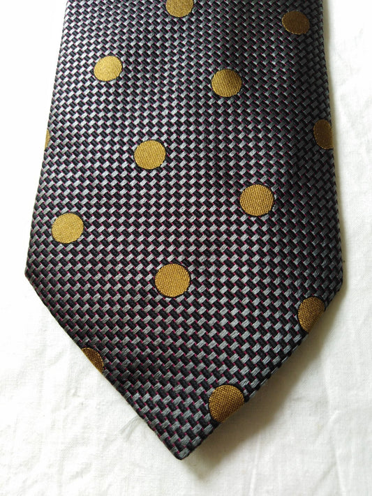 LORD BYRON 100% SILK TIE SETA CRAVATTA NECKTIE MADE IN ITALY