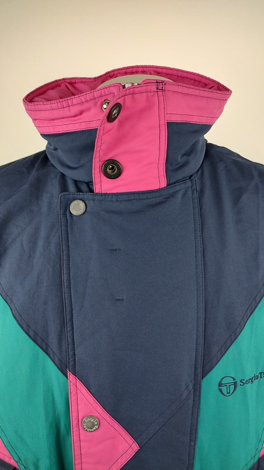 SERGIO TACCHINI GIUBBINO IMBOTTITO SCI UOMO Tg L MAN CASUAL VINTAGE JACKET