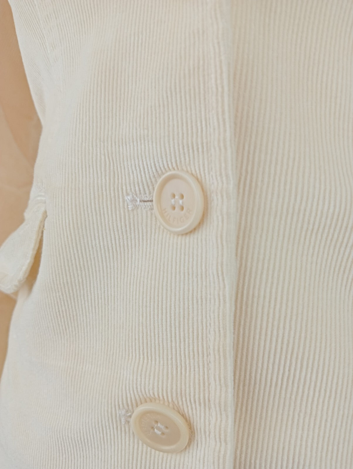 TOMMY HILFIGER BLAZER GIACCA DONNA COTONE 6 WOMAN VINTAGE CASUAL JACKET ITALY