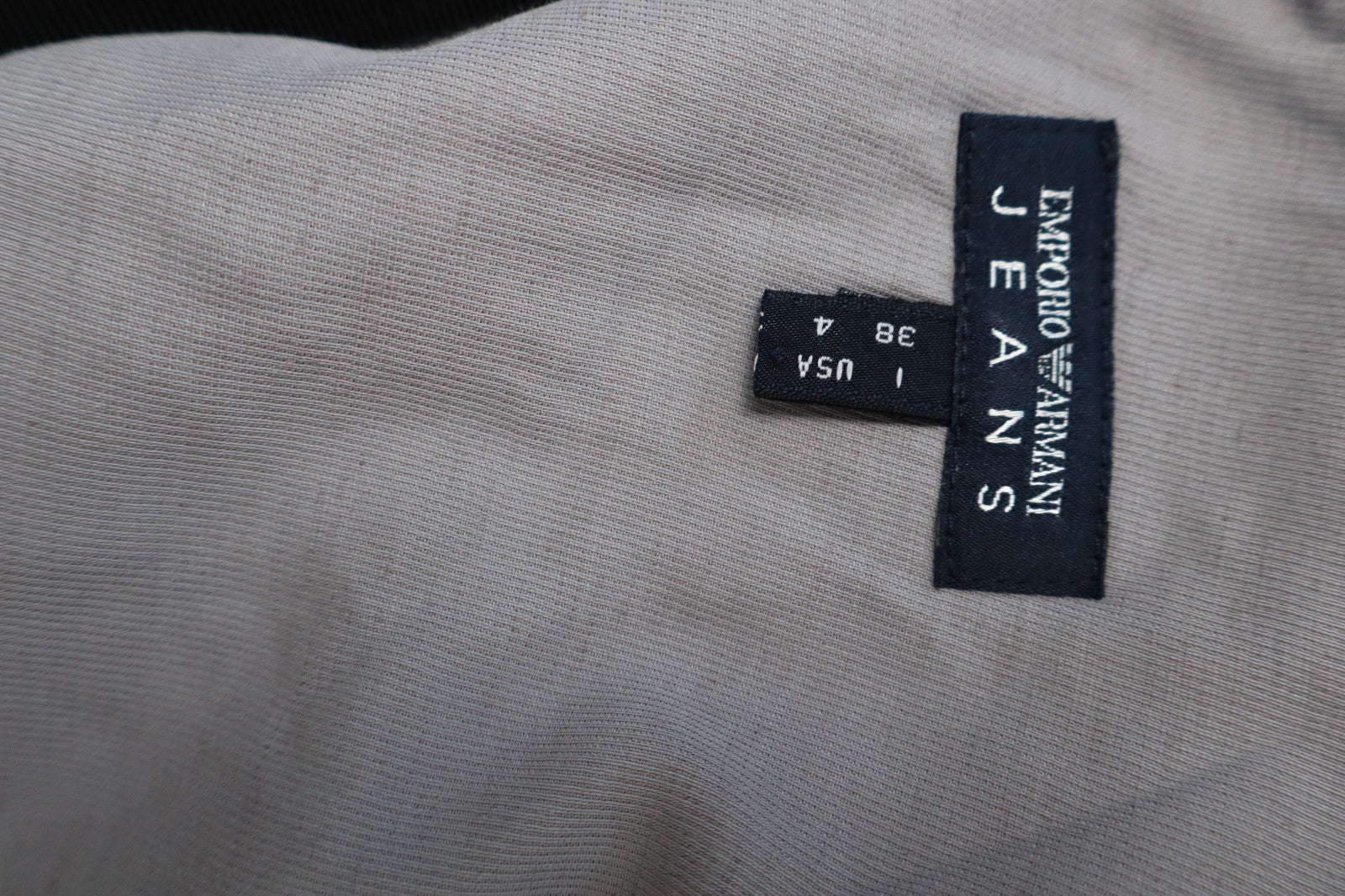 EMPORIO ARMANI JEANS VESTITO LINO DONNA TG. 38 WOMAN CASUAL VINTAGE DRESS ITALY