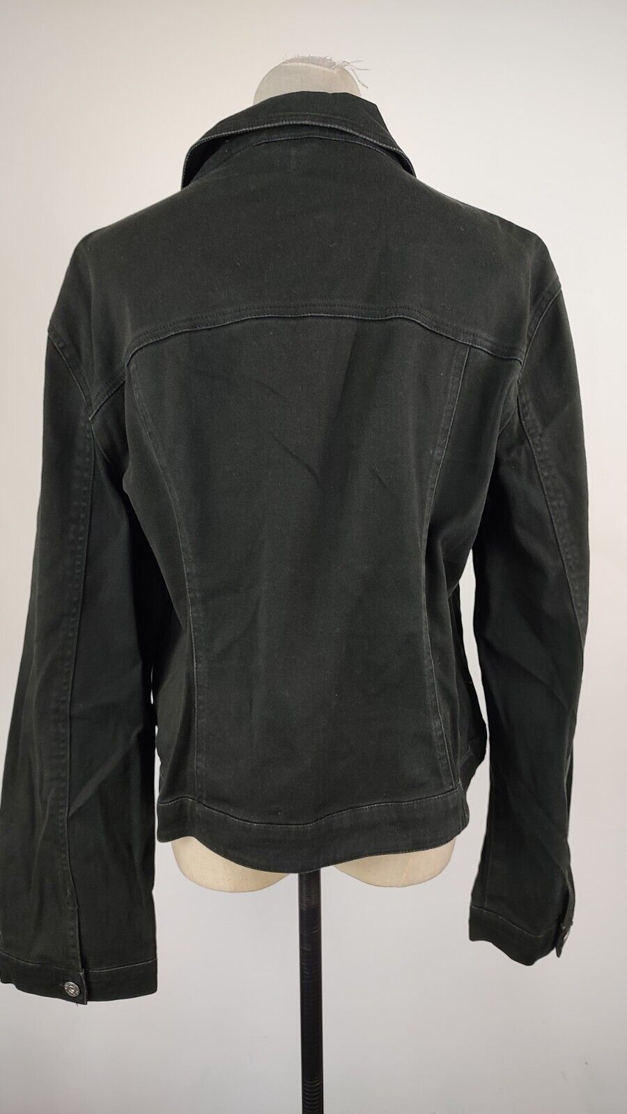 KRIZIA JEANS GIUBBINO DONNA Tg. L WOMAN CASUAL JACKET COTONE DENIM