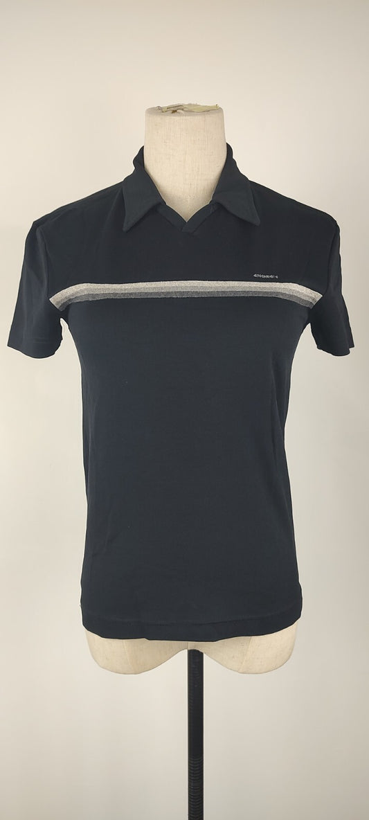 ENERGIE POLO MAGLIA DONNA TG. M COTONE WOMAN SHIRT CASUAL VINTAGE