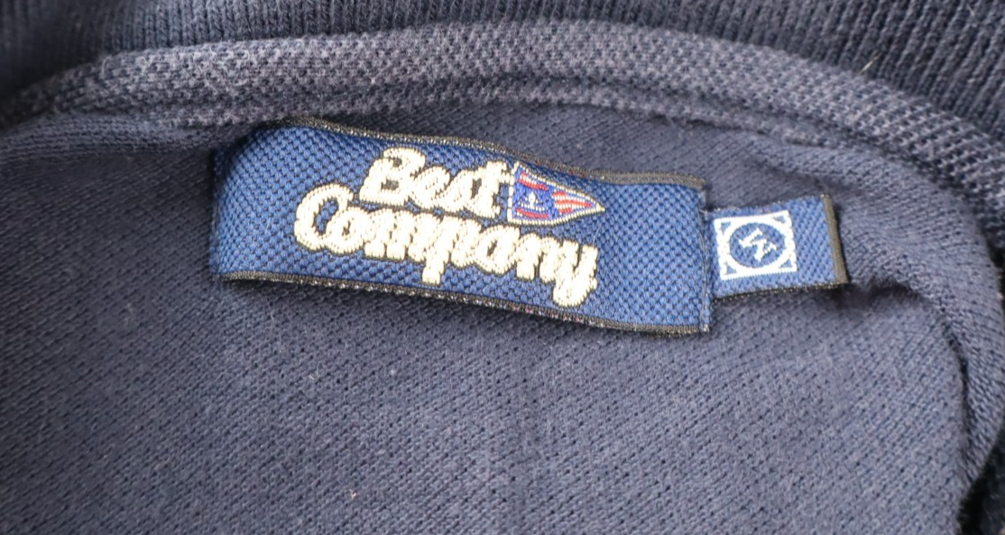 BEST COMPANY VESTITO ABITO A POLO DONNA TG. M WOMAN CASUAL VINTAGE DRESS COTONE