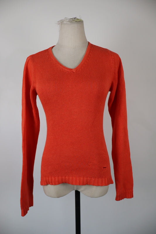KIPLING MAGLIONE COTONE LINO DONNA TG S WOMAN CASUAL SWEATER VINTAGE