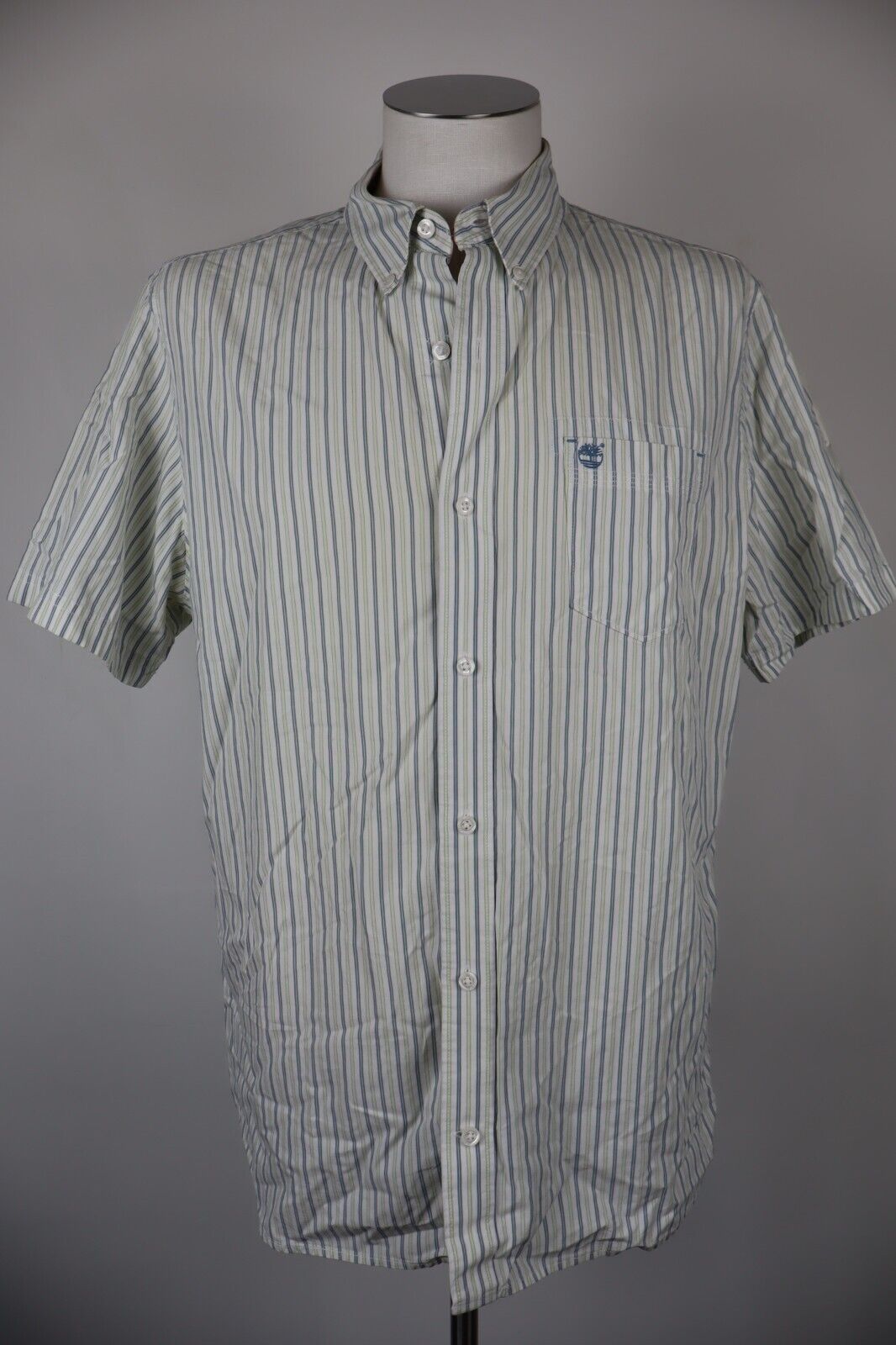 TIMBERLAND CAMICIA UOMO TG. L MAN CASUAL VINTAGE SHIRT COTONE COTTON