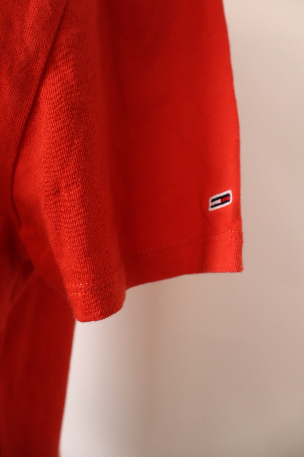 HILFIGER TOMMY JEANS MAGLIA DONNA TG. XS WOMAN CASUAL VINTAGE T-SHIRT TOP COTONE