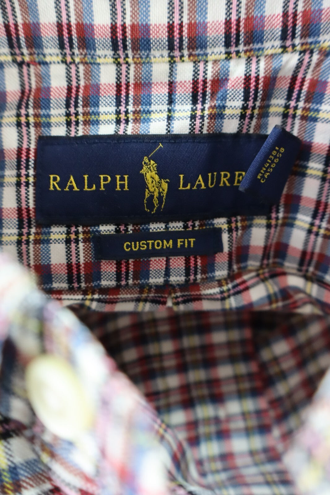 RALPH LAUREN CAMICIA UOMO TG S MAN CASUAL VINTAGE SHIRT COTONE COTTON