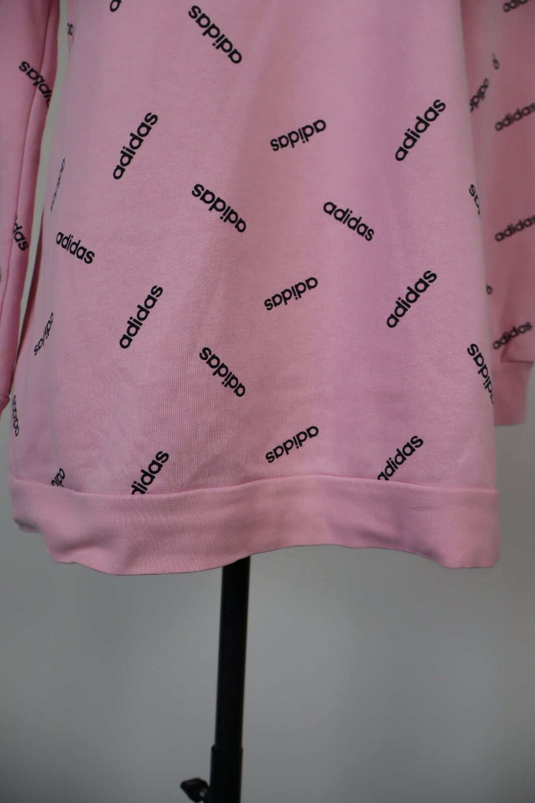 ADIDAS VESTITO ABITO DONNA TG. S 40/42 WOMAN CASUAL VINTAGE DRESS FELPA COTONE