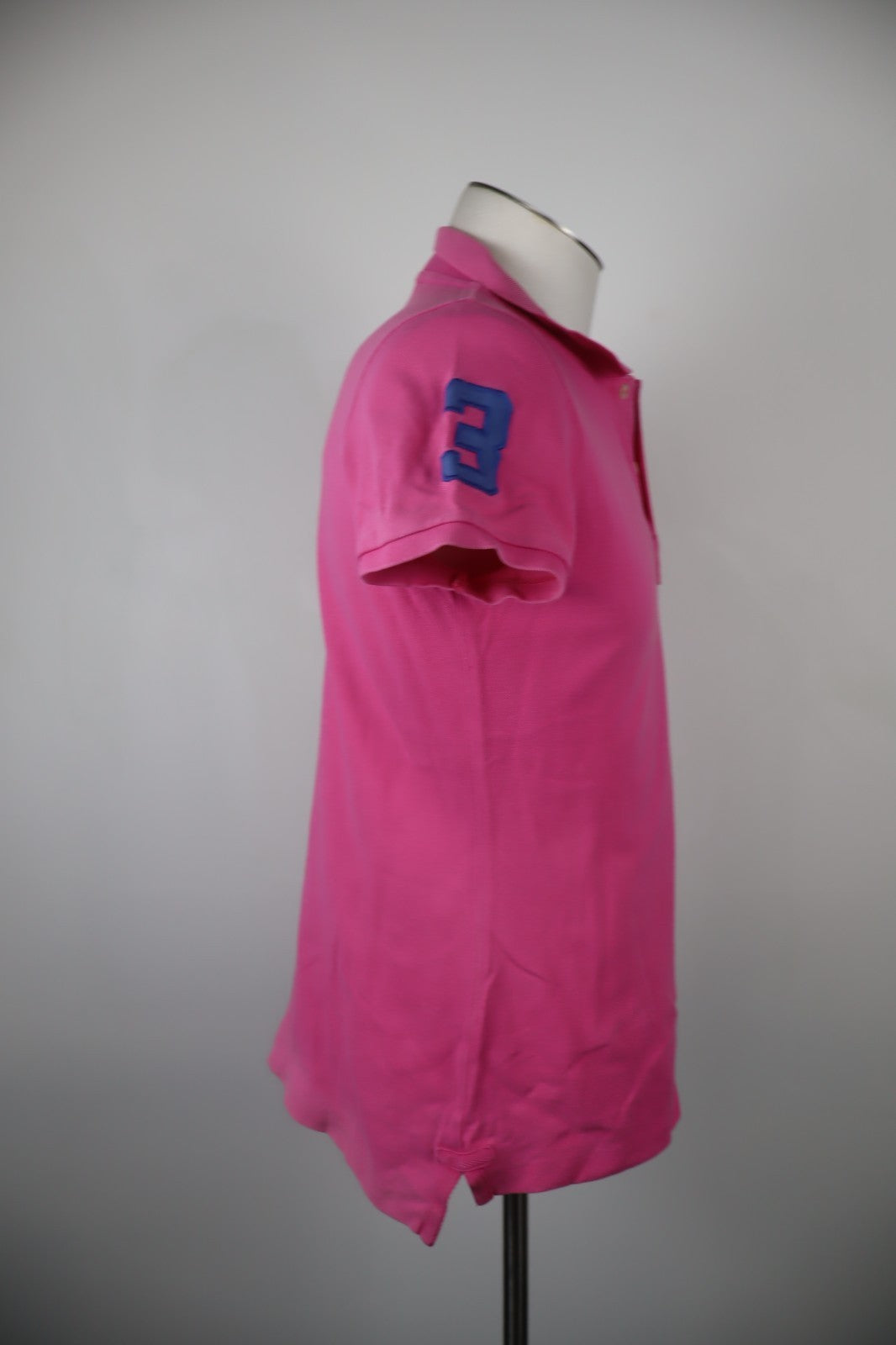 RALPH LAUREN MAGLIA POLO UOMO COTONE TG. L MAN COTTON SHIRT CASUAL BIG LOGO