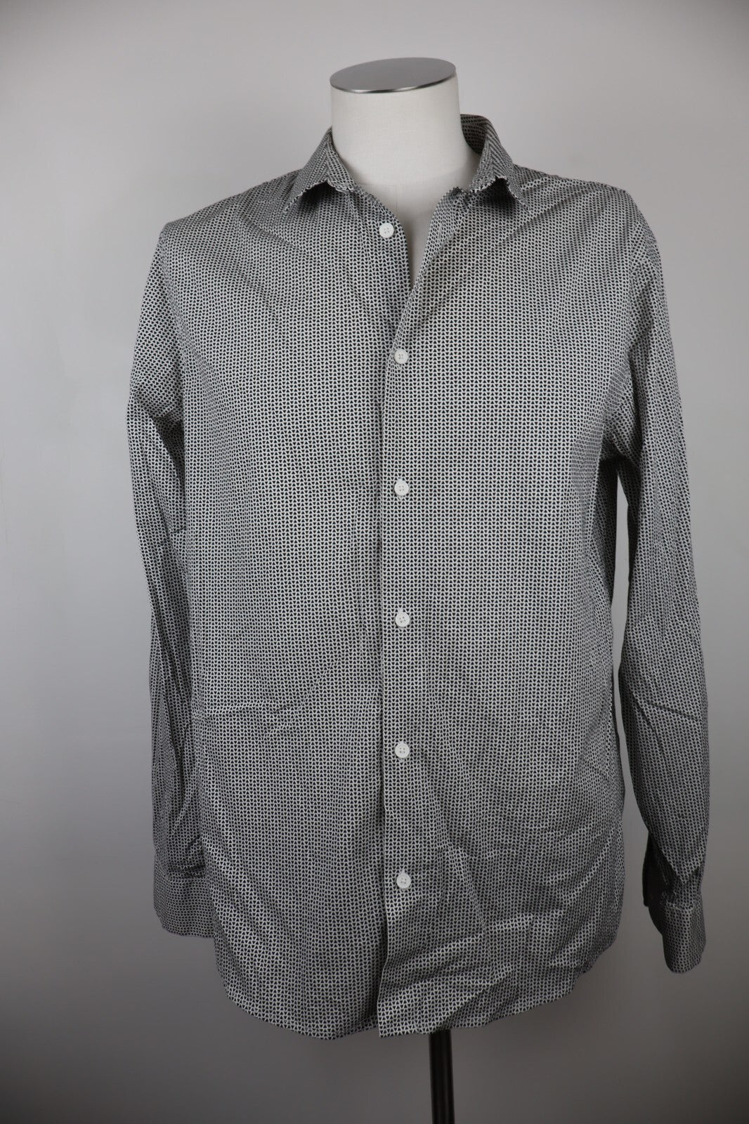 AX ARMANI EXCHANGE CAMICIA UOMO COTONE TG. L  MAN CASUAL VINTAGE SHIRT COTTON