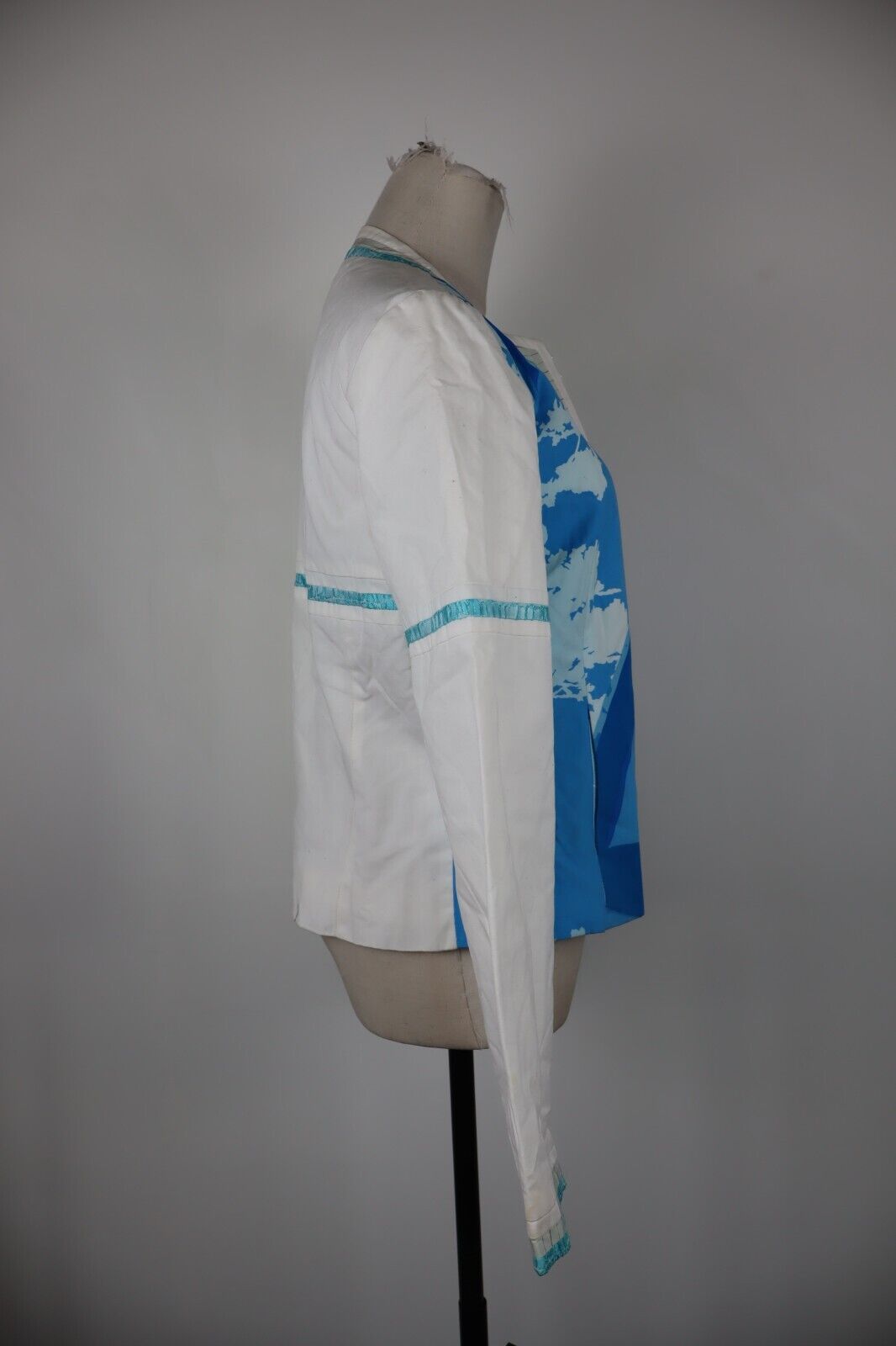 CUSTO GIUBBINO DONNA LEGGERO TG 42 WOMAN JACKET GIACCA VINTAGE COTONE