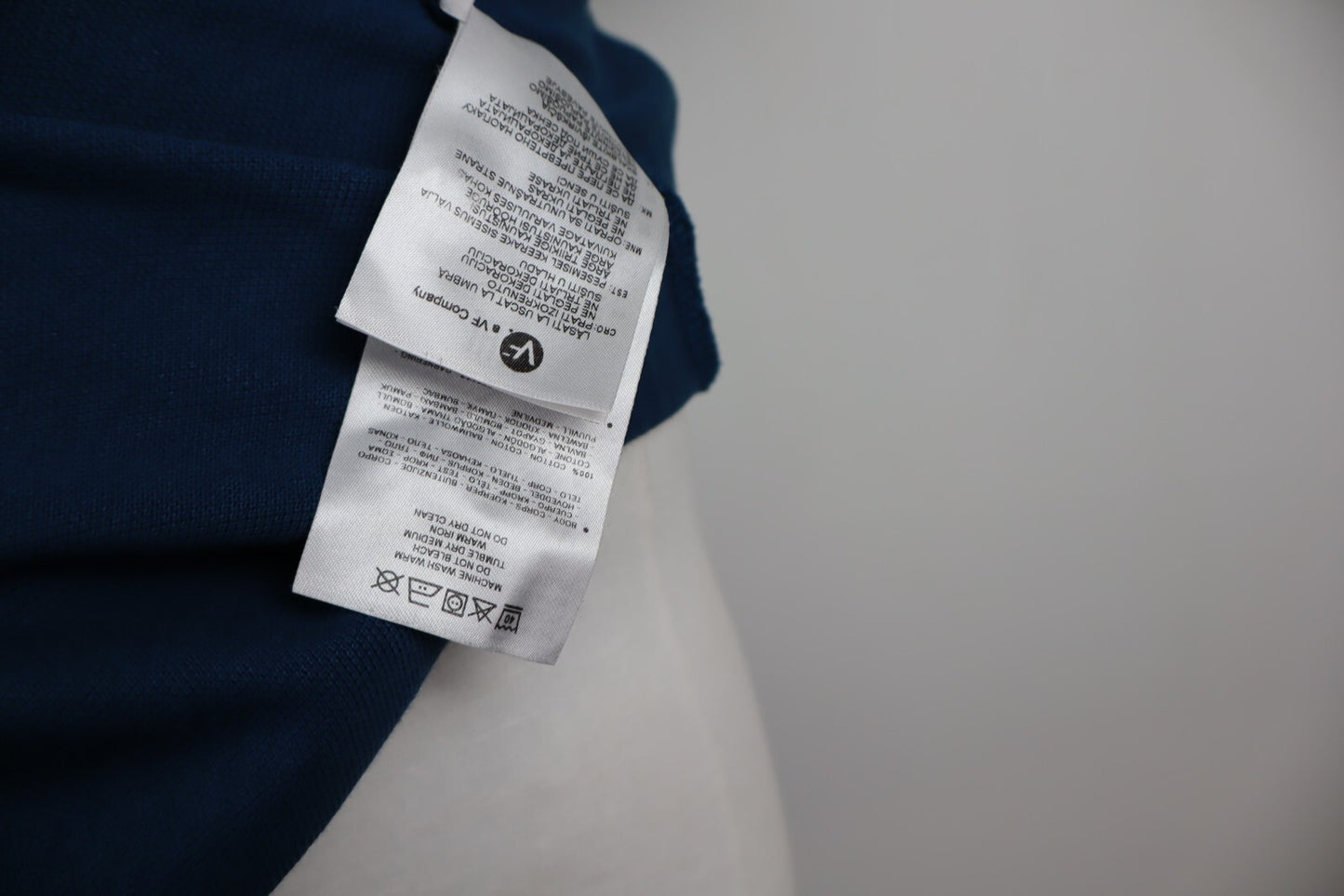 NAPAPIJRI MAGLIA POLO UOMO TG. M MAN T-SHIRT COTONE COTTON CASUAL VINTAGE BLU
