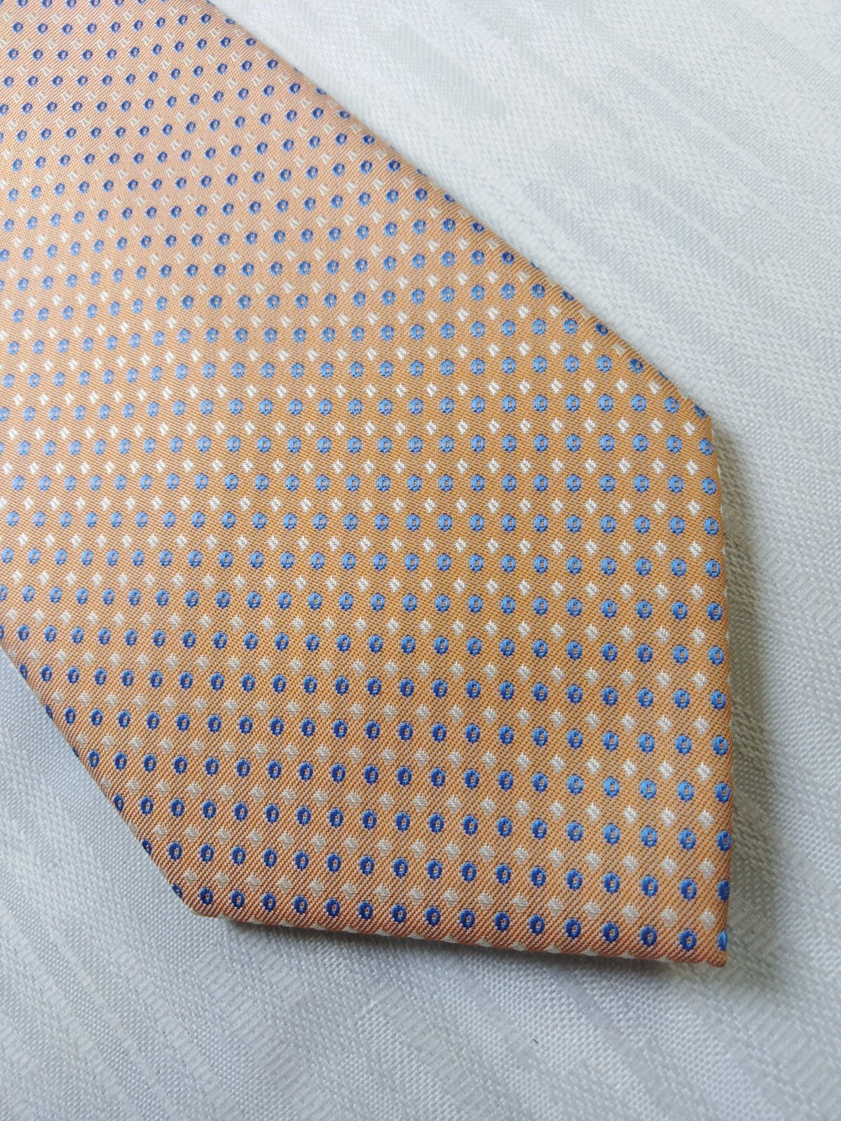 GIORGIO MARIANI 100% SILK TIE SETA CRAVATTA NECKTIE MADE  ITALY SELF TIPPED