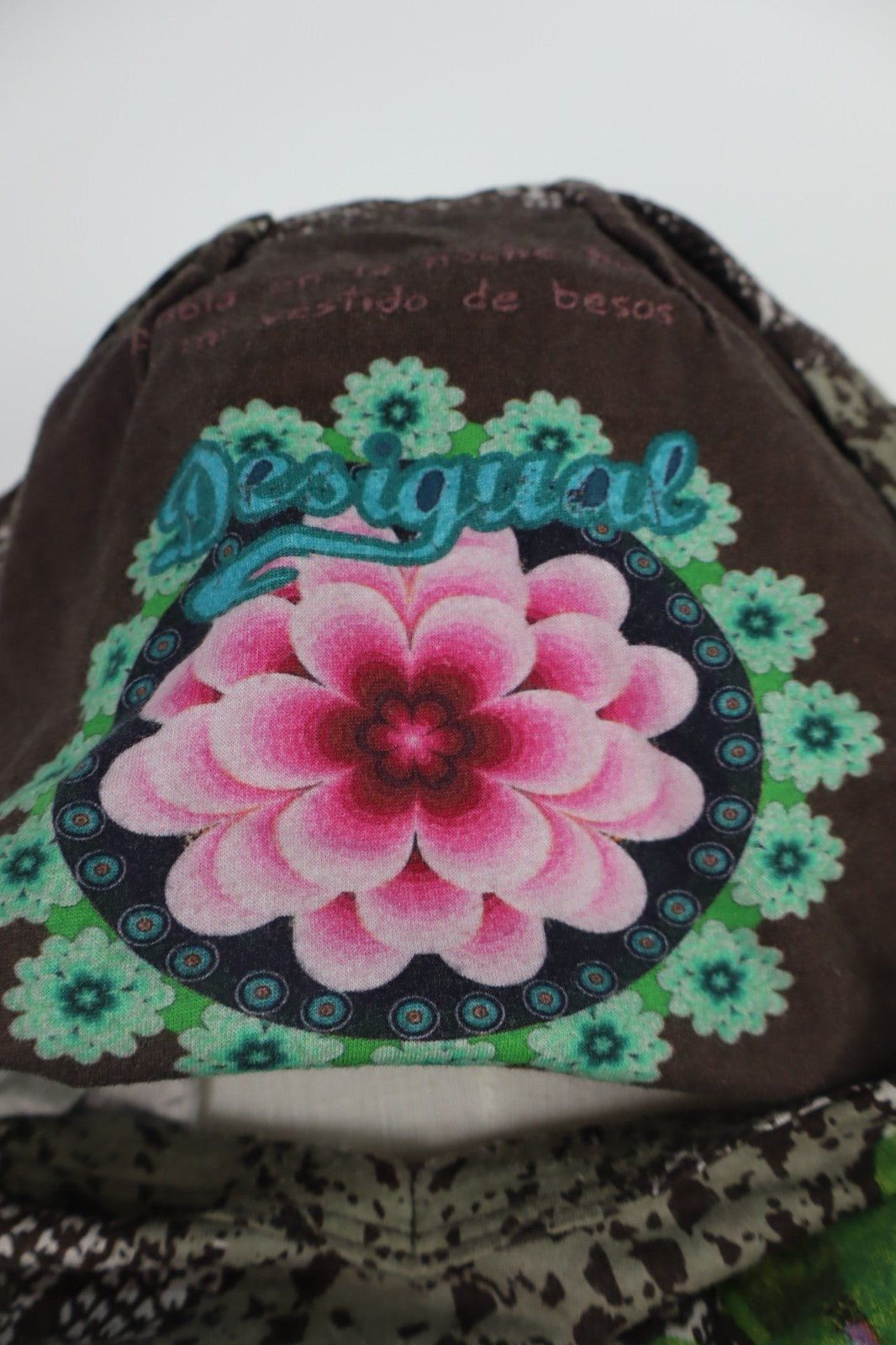 DESIGUAL MAGLIA DONNA TG. XL WOMAN CASUAL VINTAGE T-SHIRT  TOP CANOTTA COTONE