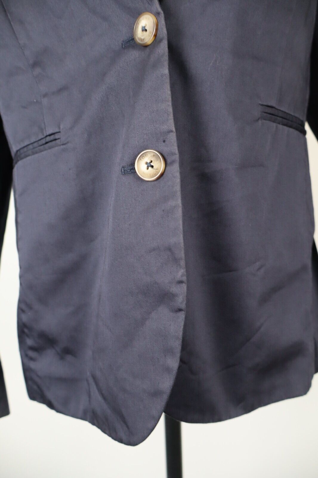 TOMMY HILFIGER BLAZER GIACCA DONNA Tg 10 WOMAN CASUAL VINTAGE JACKET COTONE