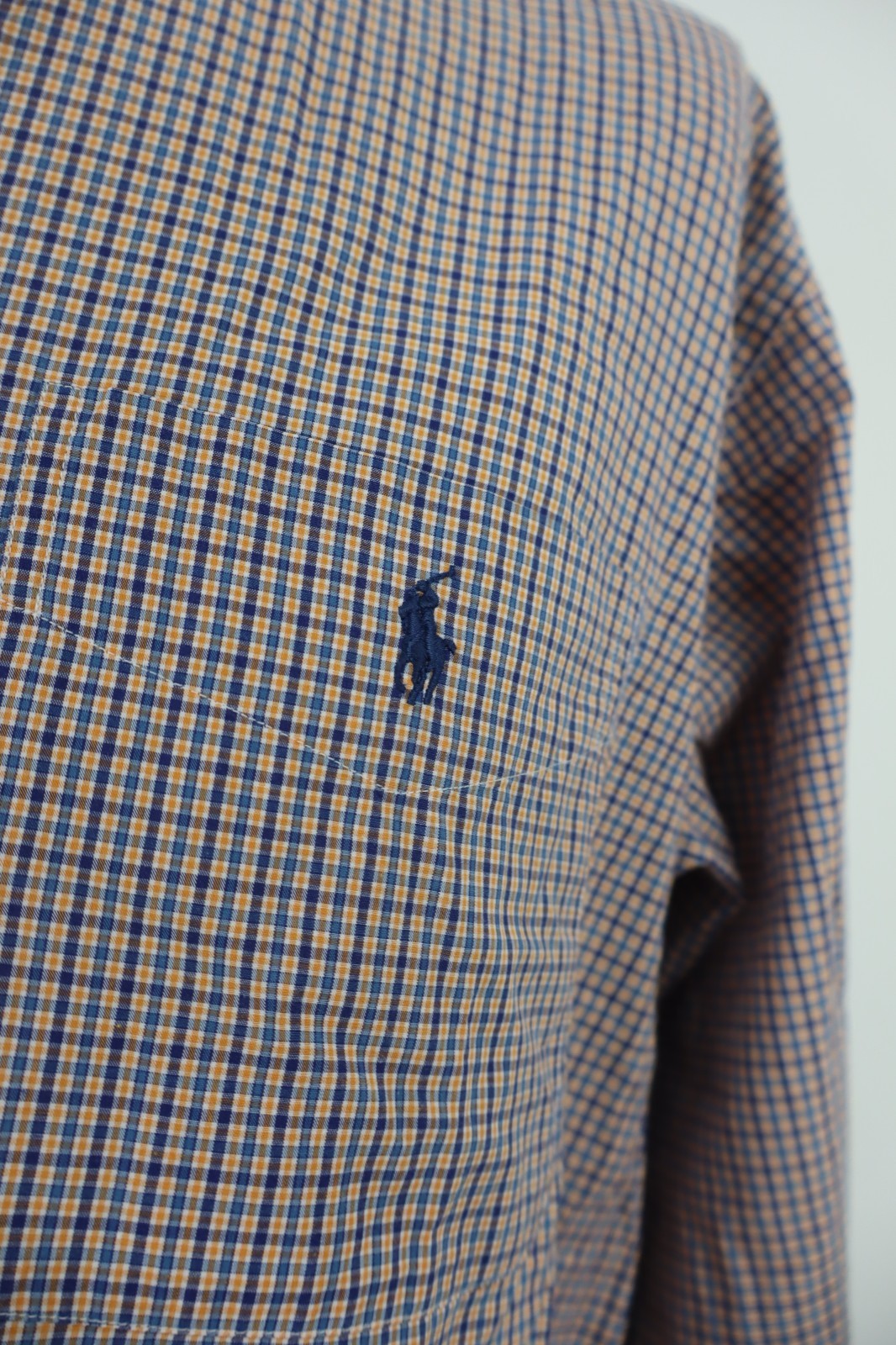 RALPH LAUREN CAMICIA COTONE SHIRT UOMO Tg L MAN VINTAGE CASUAL COTTON