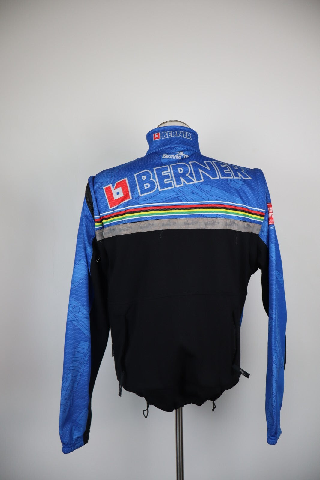 BIEMME BERNER GIUBBINO SMA NICATO SPORT CICLISMO UOMO M MAN BIKERS JACKET