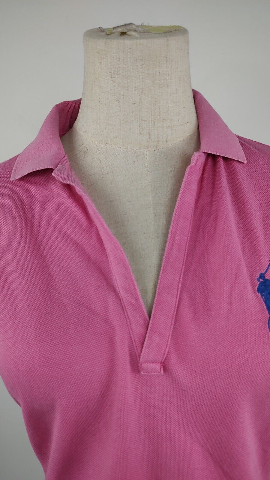 LAUREN RALPH LAUREN DONNA COTONE TG. S WOMAN POLO SHIRT CASUAL VINTAGE