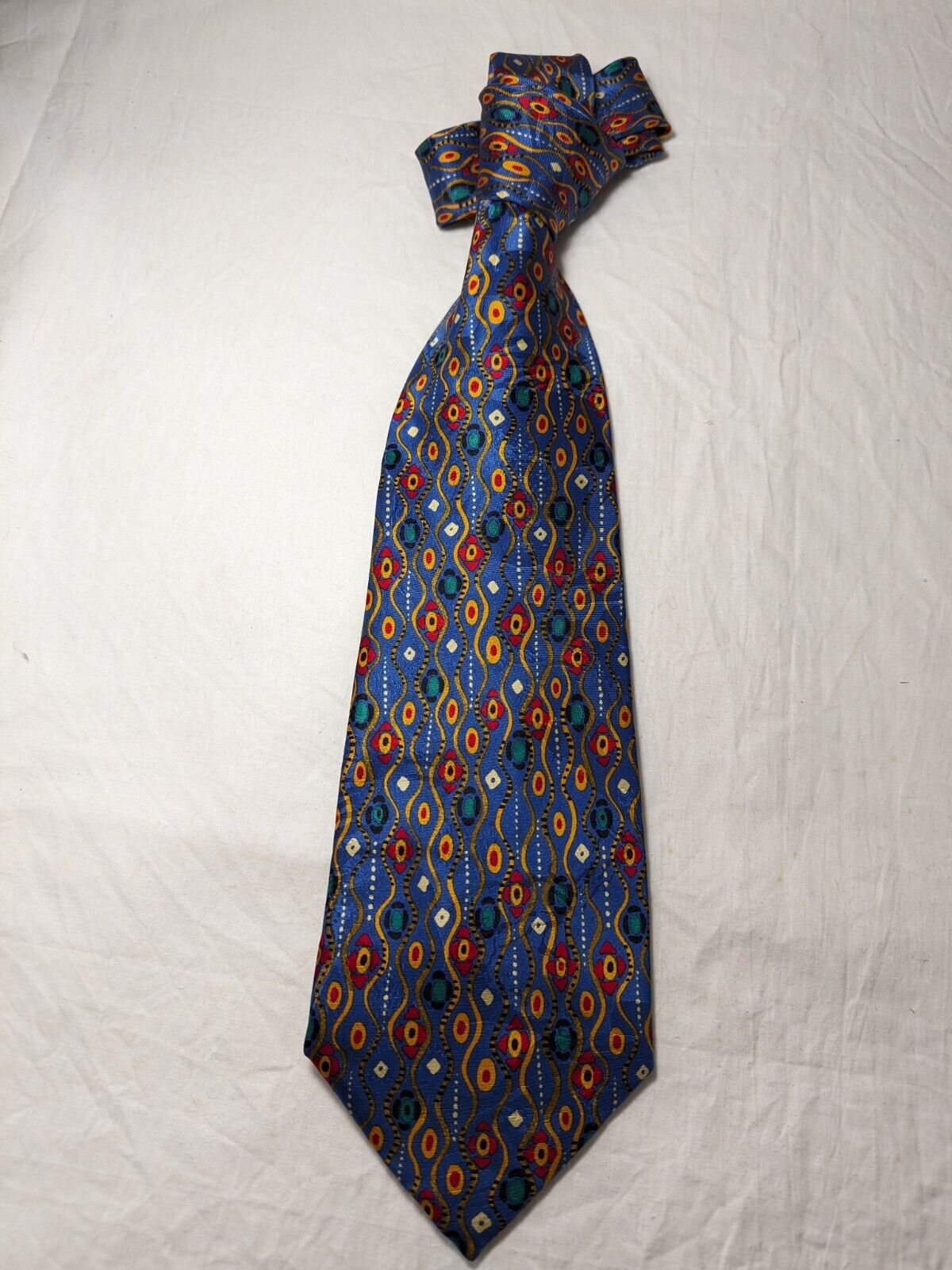 SERGIO TACCHINI 100% SILK TIE SETA CRAVATTA NECKTIE MADE IN ITALY