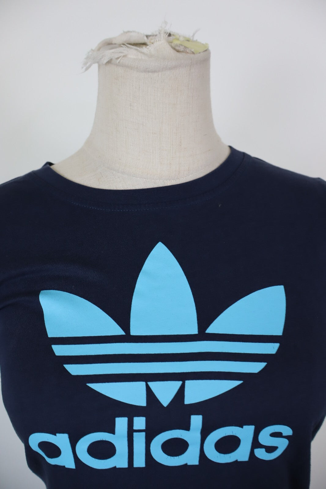 ADIDAS MAGLIA DONNA TG. XS 36 WOMAN CASUAL VINTAGE T- SHIRT TOP COTONE