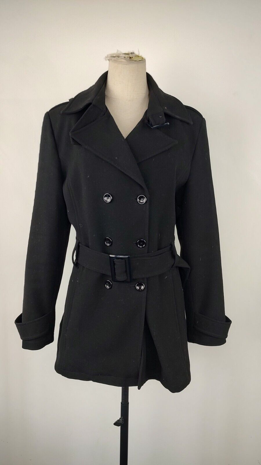 PIERRE CARDIN CAPPOTTO DONNA COAT Tg 48 WOMEN VINTAGE CASUAL JACKET ITALY