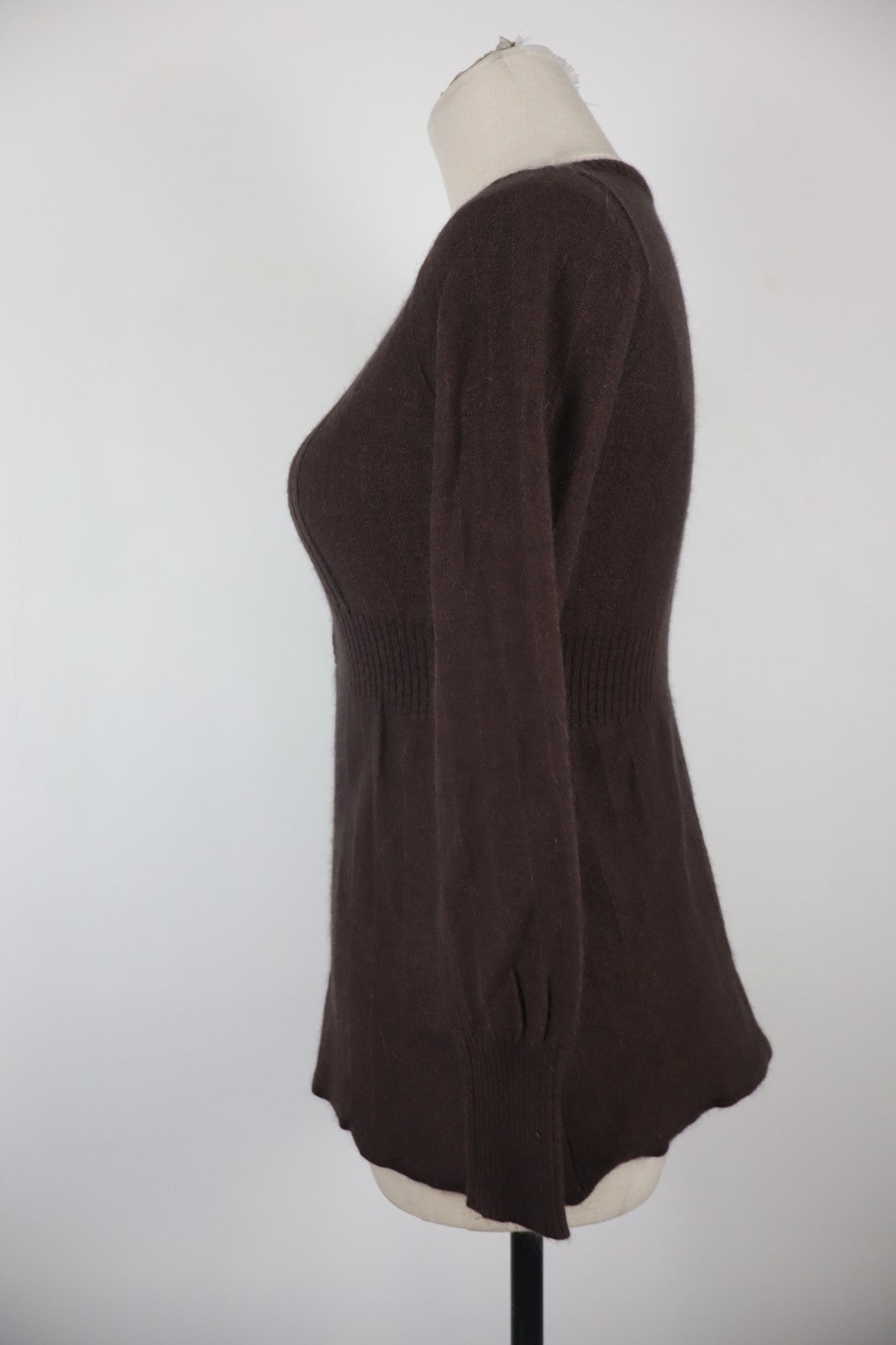 MAX&CO MAGLIONE MAGLIA DONNA Tg. S WOMAN CASUAL SWEATER CON BOTTONI LANA ANGORA