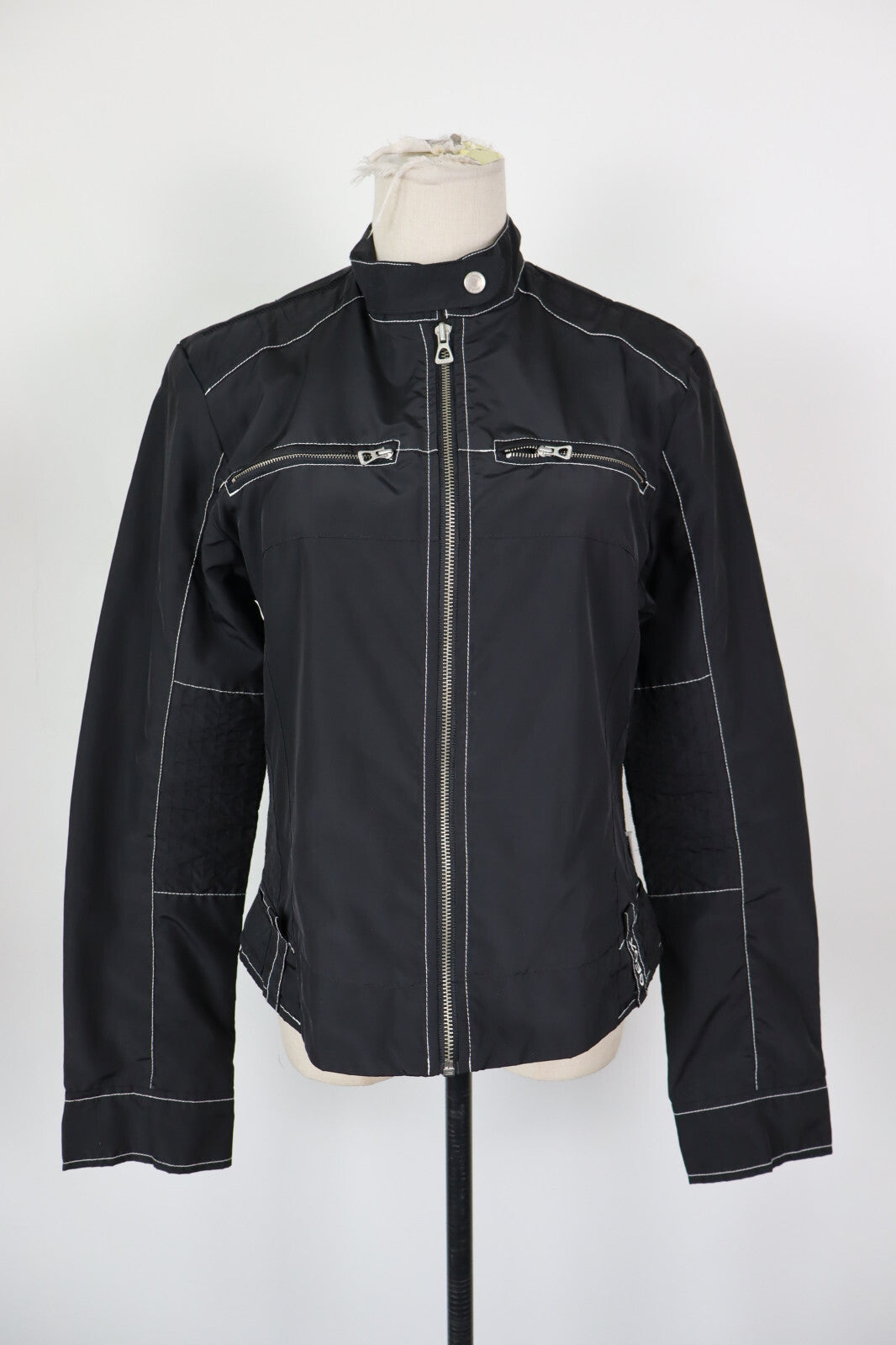 GEOX GIUBBINO IMPERMEABILE GIACCA DONNA TG 46 WOMAN CASUAL JACKET VINTAGE ITALY