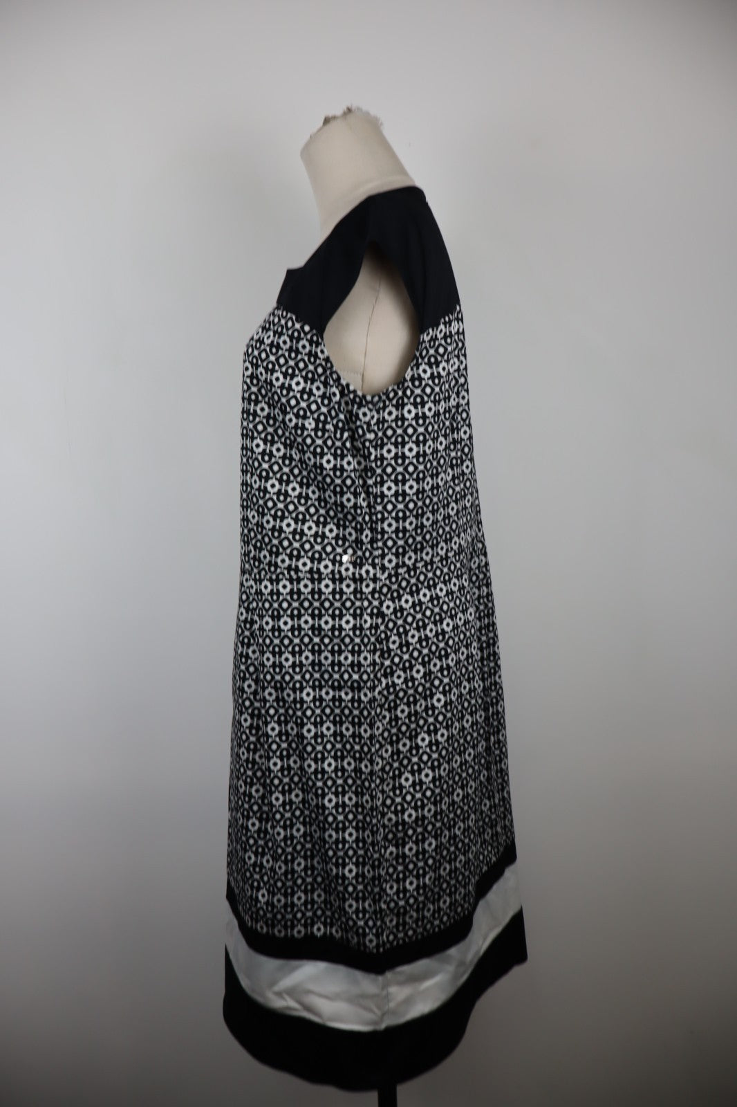 EMME MARELLA VESTITO SMANICATO DONNA ABITO TG 48 WOMAN CASUAL VINTAGE DRESS