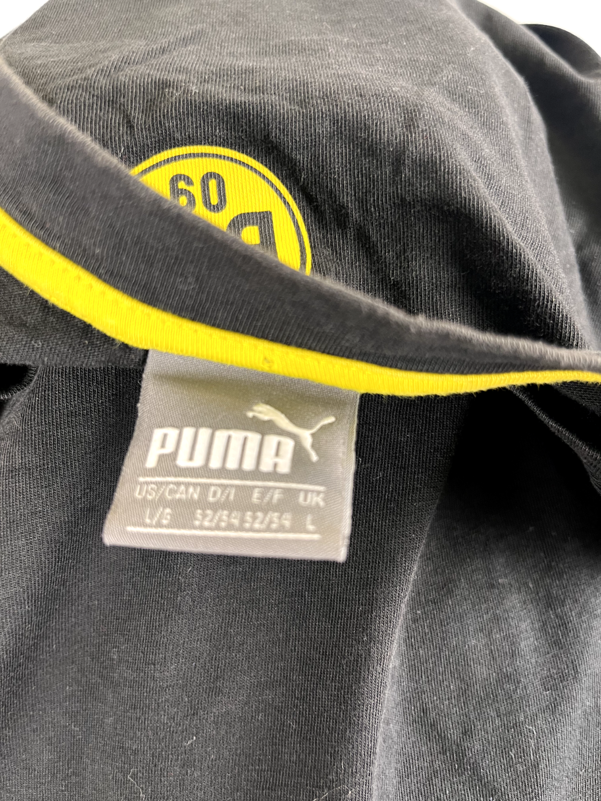 PUMA BORUSSIA DORTMUND MAGLIA CALCIO UOMO 54 SOCCER SPORT SHIRT MAN