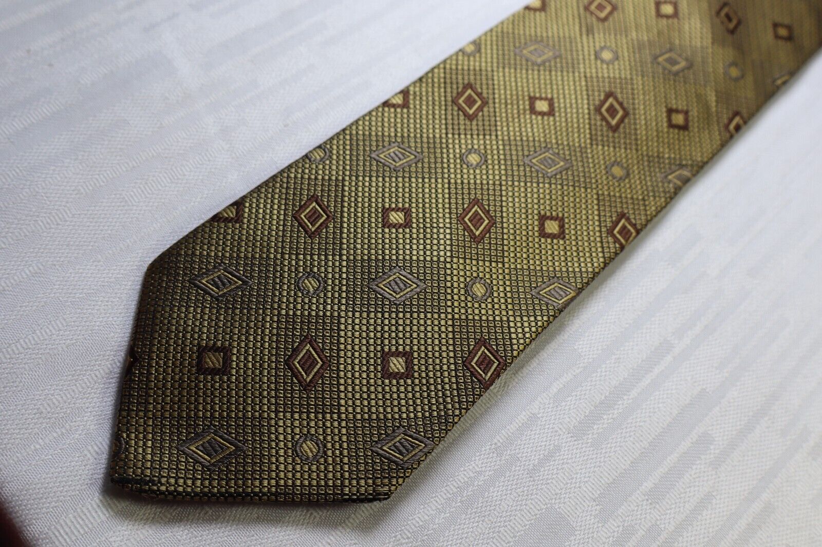 VALENTINO VZONE 100% SETA SILK TIE CRAVATTA NECKTIE ITALY VINTAGE CLASSIC