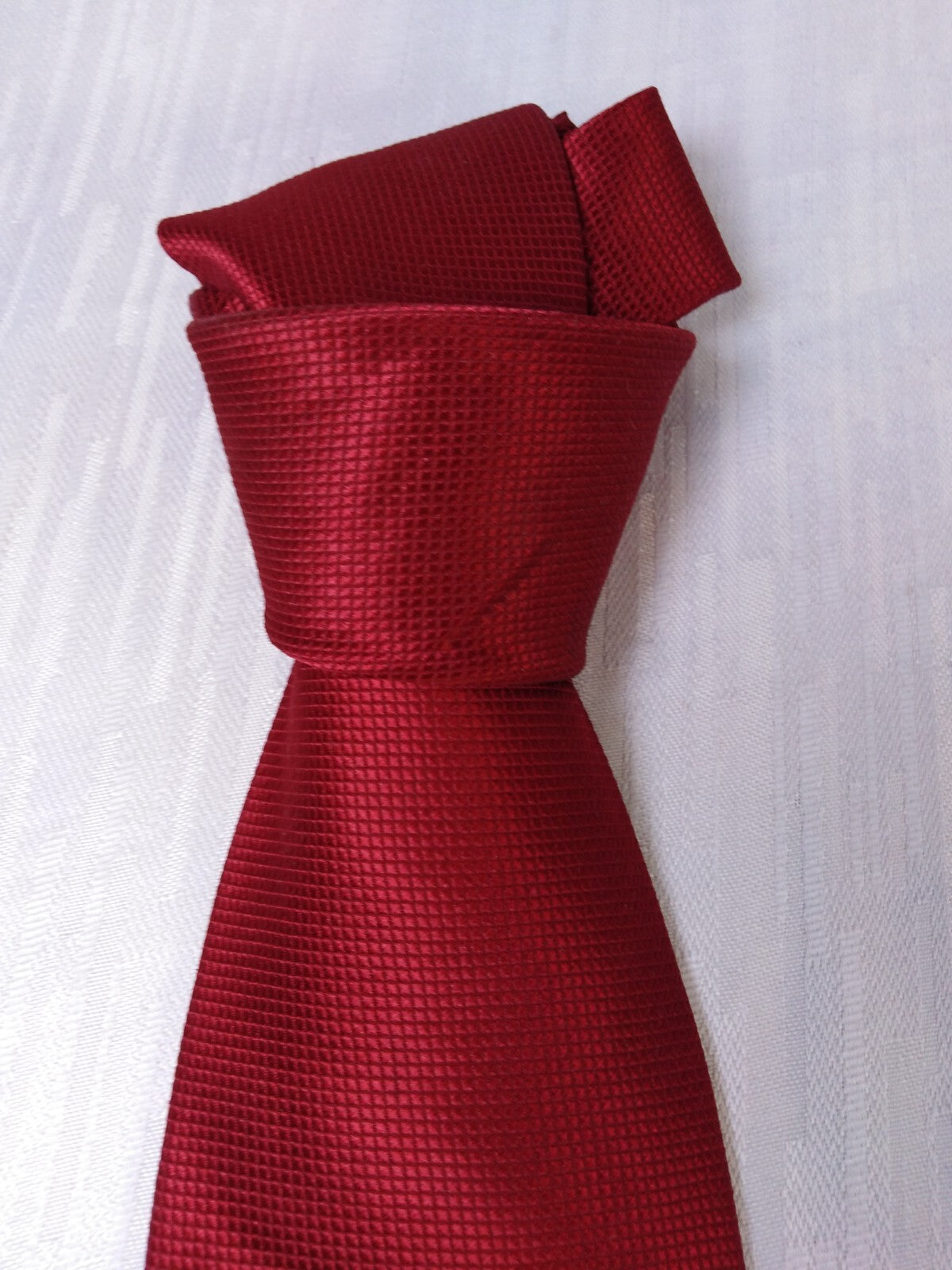 LUCIO LAMBERTI 100% SILK TIE SETA CRAVATTA NECKTIE MADE IN ITALY SELF TIPPED
