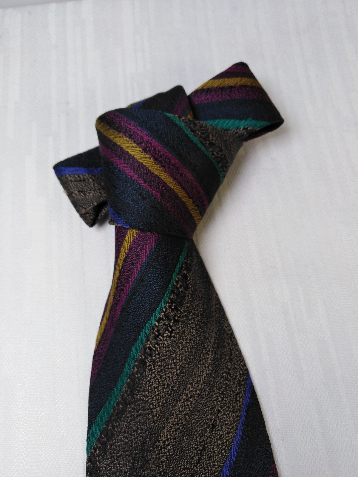 ENRICO COVERI 100% SILK TIE SETA CRAVATTA NECKTIE MADE IN ITALY CLASSIC