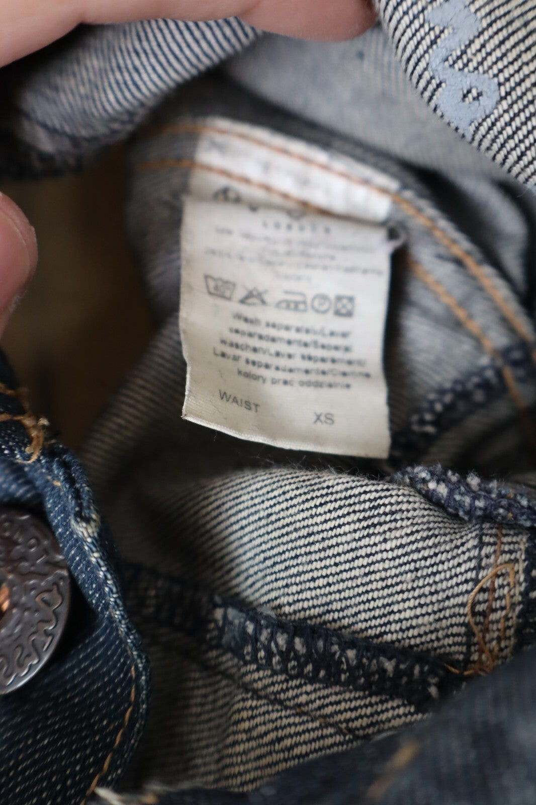 PATRIZIA PEPE JEANS GIUBBINO DONNA Tg. XS WOMAN CASUAL JACKET COTONE DENIM