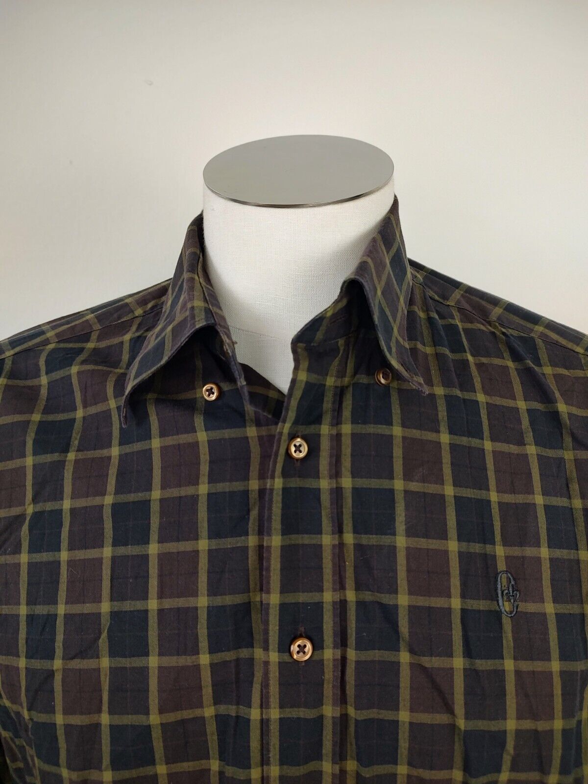 CONTE OF FLORENCE CAMICIA UOMO COTONE TG L MAN CASUAL VINTAGE SHIRT