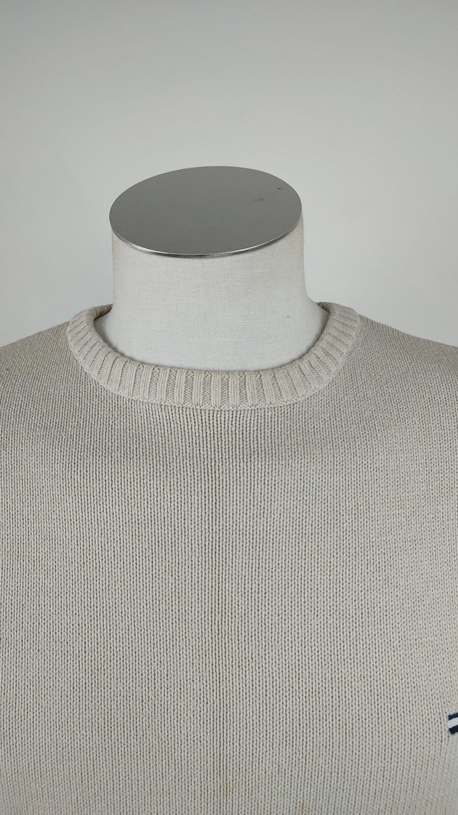 TOMMY HILFIGER MAGLIONE VINTAGE COTONE UOMO Tg. M MAN SWEATER CASUAL