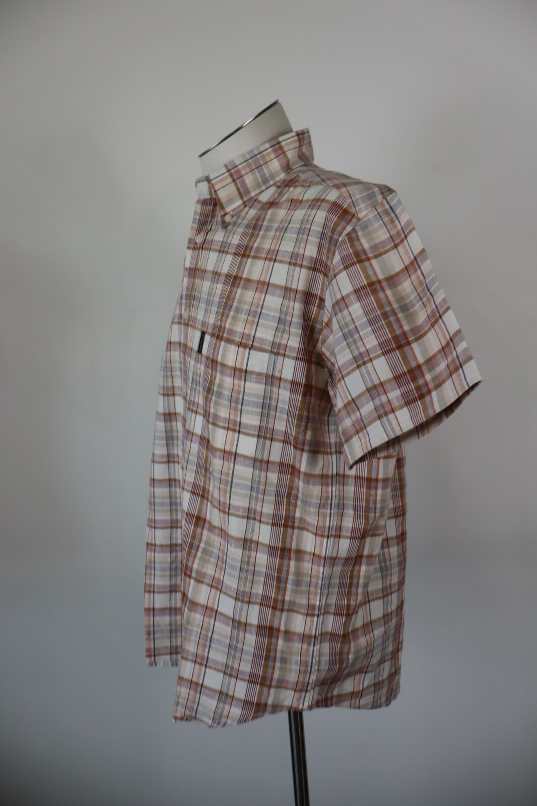 SERGIO TACCHINI CAMICIA UOMO COTONE TG M MAN CASUAL VINTAGE SHIRT COTONE