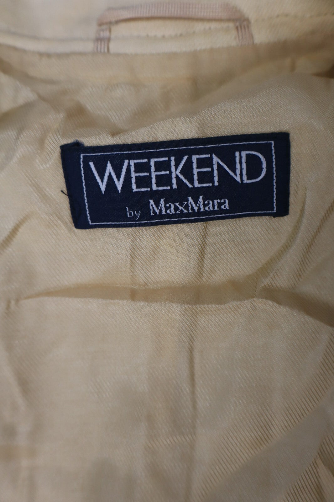 MAX MARA GIACCA BLAZER DONNA Tg 42 WOMAN VINTAGE JACKET LINO LINEN