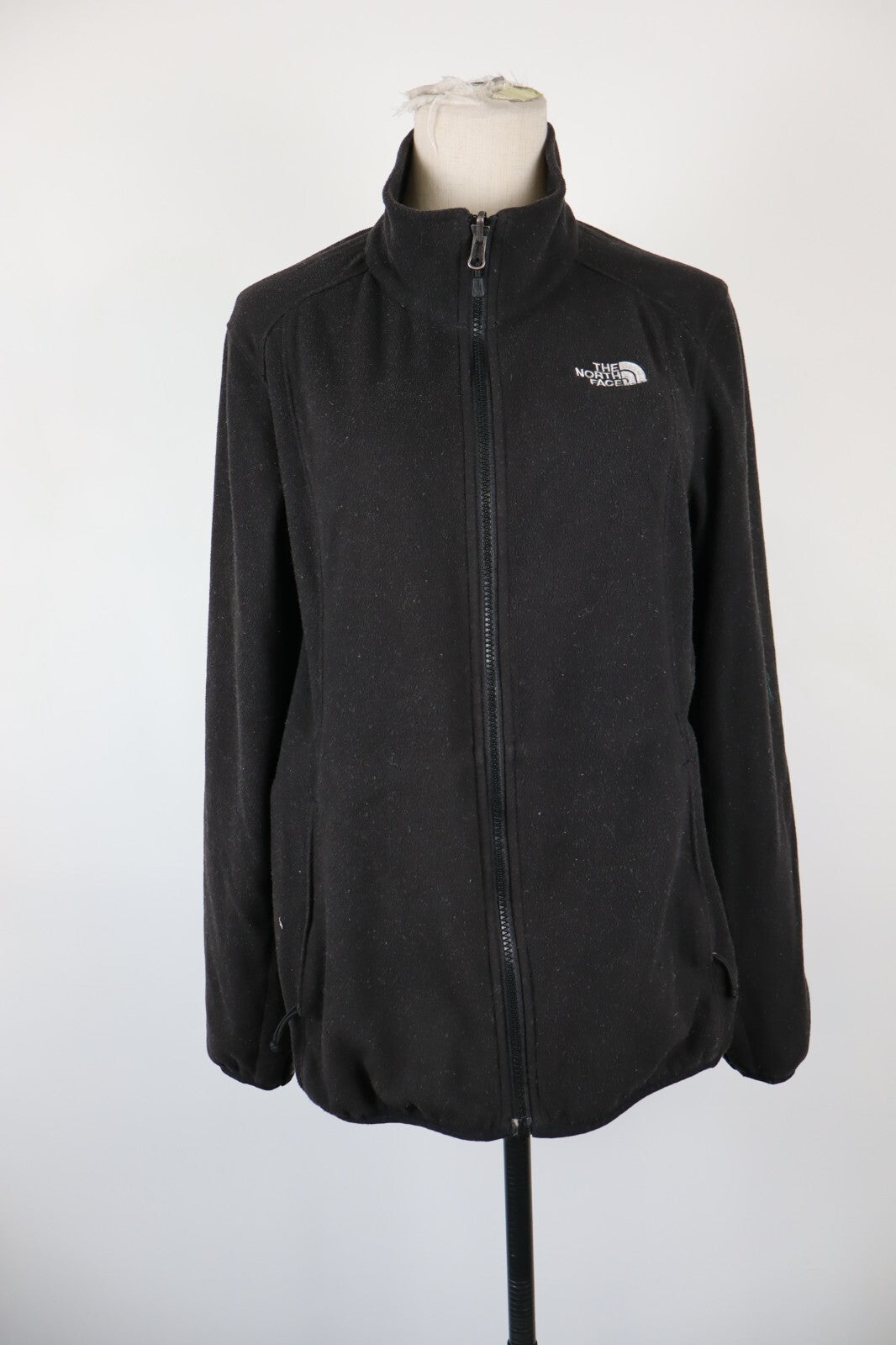 THE NORTH FACE FELPA CON ZIP DONNA Tg L WOMAN CASUAL VINTAGE SPORT SWEATSHIRT