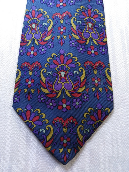 ENRICO COVERI 100% SILK TIE SETA CRAVATTA NECKTIE MADE IN ITALY CLASSIC