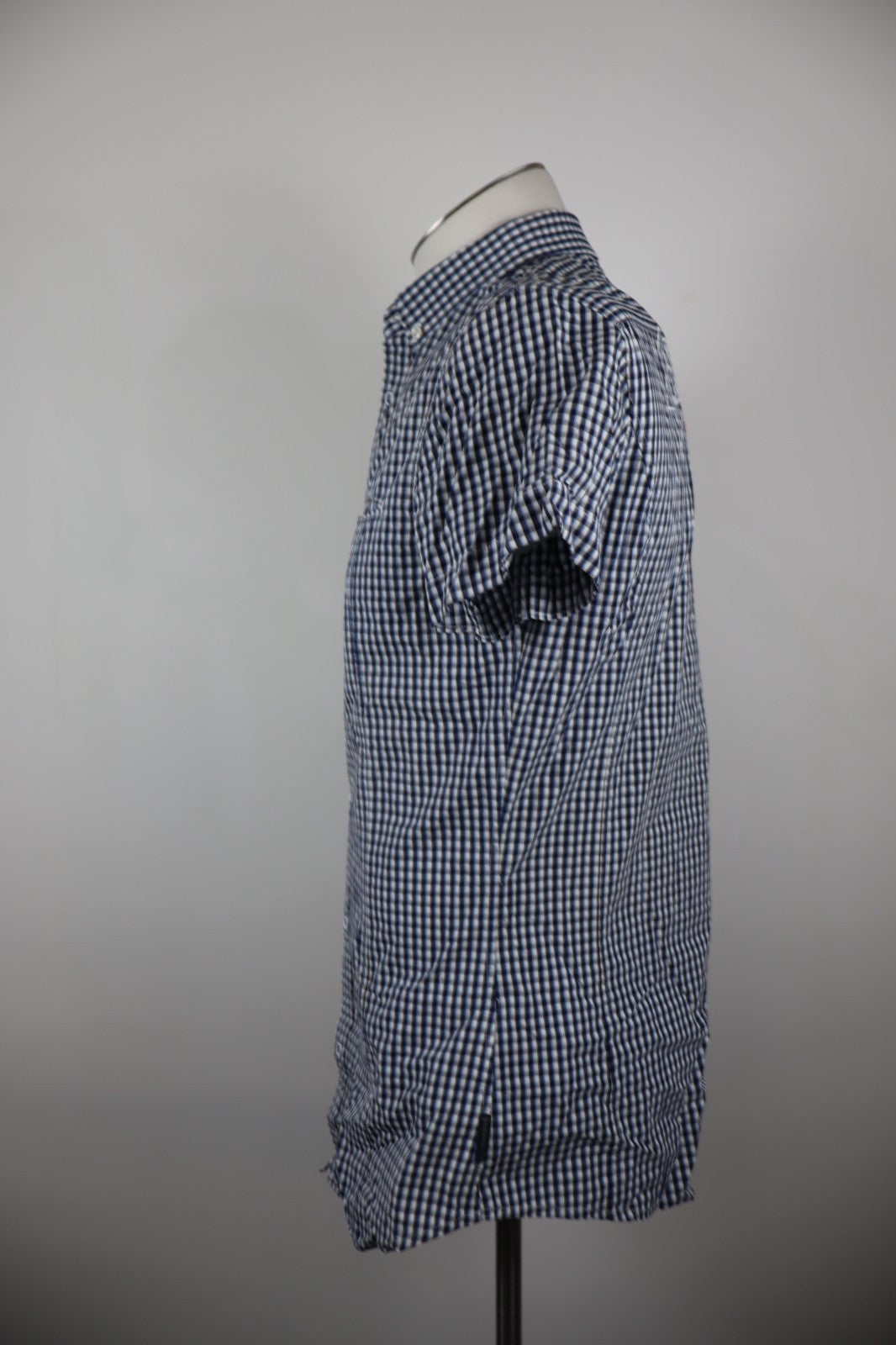 AJ ARMANI JEANS CAMICIA UOMO COTONE TG. M MAN CASUAL VINTAGE COTTON SHIRT LOGO