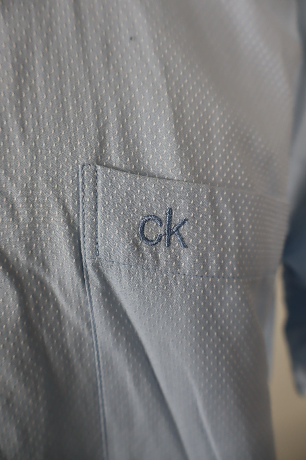 CALVIN KLEIN CK CAMICIA COTONE UOMO TG. L MAN CASUAL VINTAGE SHIRT