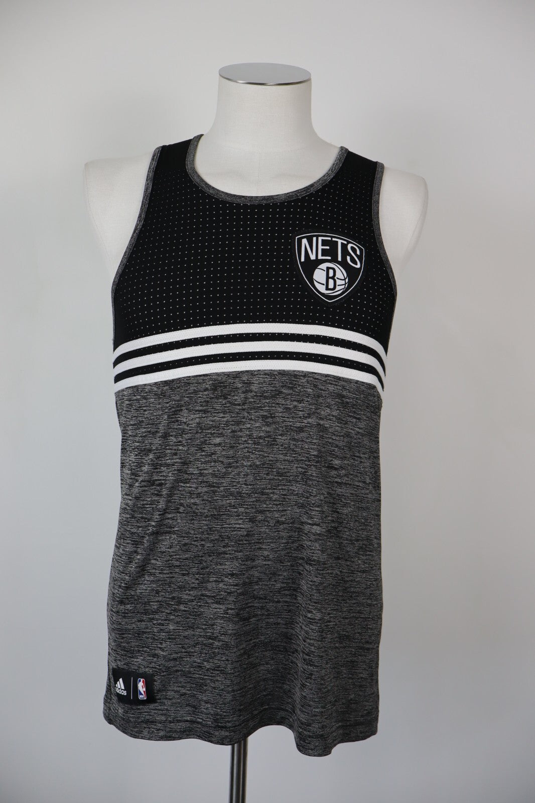 ADIDAS NBA NETS CANOTTA BASKET NBA UOMO TG. S SPORT MAN VINTAGE