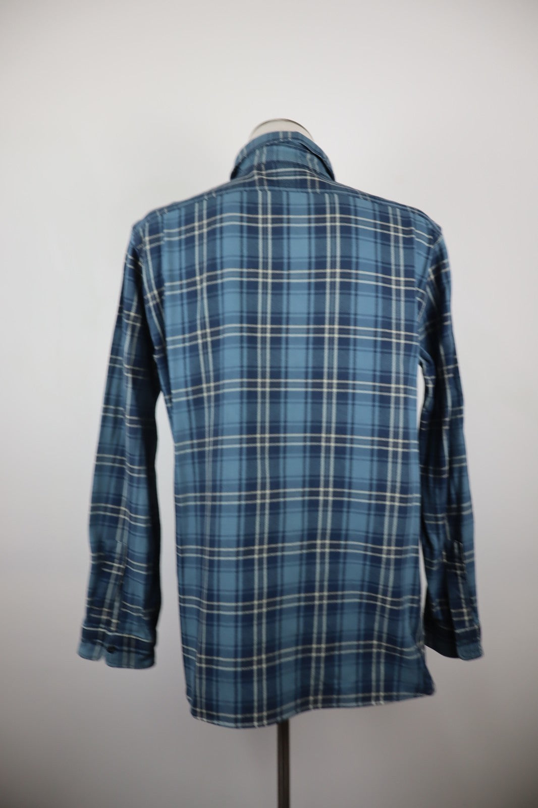 RALPH LAUREN RUGBY CAMICIA UOMO COTONE TG L MAN CASUAL VINTAGE COTTON SHIRT LOGO